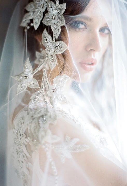 Embroidered Veil
