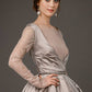 Silver wedding dress/BRIAR SILVER