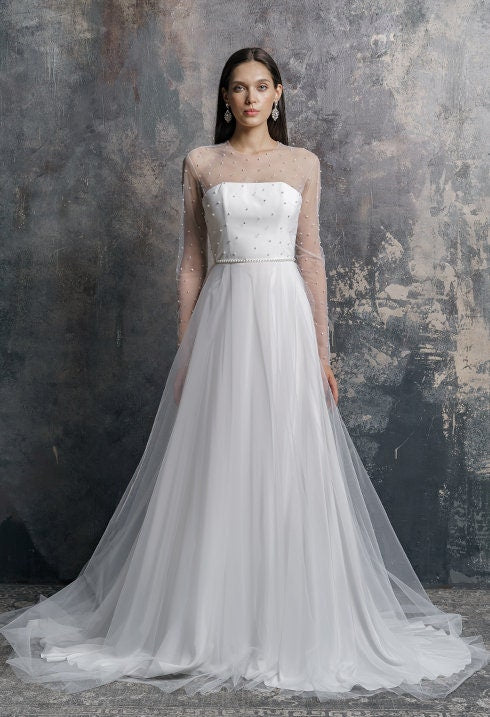 Corset wedding dress/ Perla