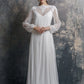 Boho lace wedding dress/ Sofia