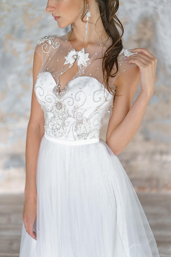Tulle wedding dress/ Felice