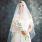 Pearl bridal veil