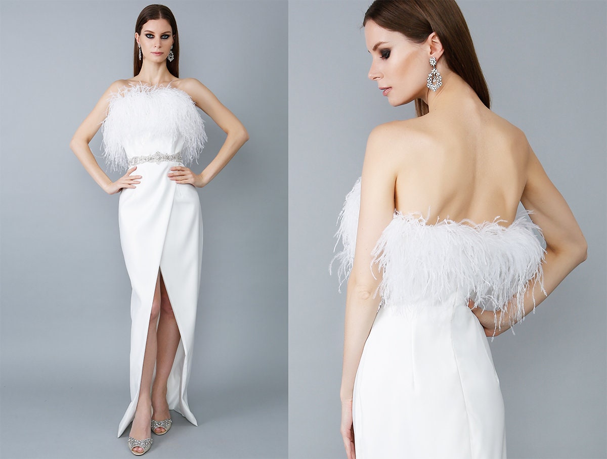 Off the shoulder wedding dress/ Riana 1