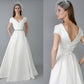 Minimalist wedding dress/ Iriza