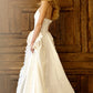 Alternative wedding dress, beach bridal gown/ Cascara