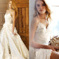 Alternative wedding dress, beach bridal gown/ Cascara